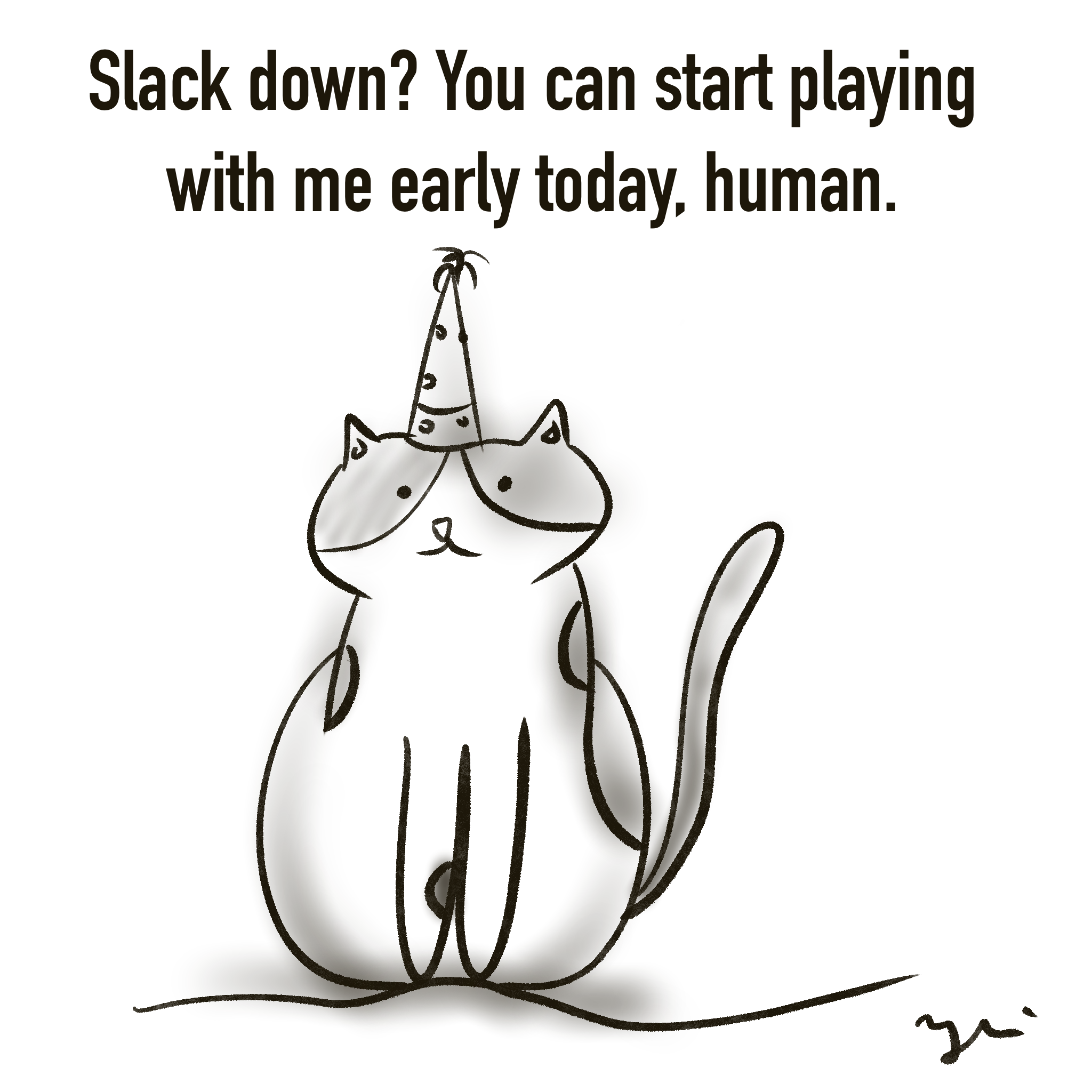 Slack Down? Silverlining...